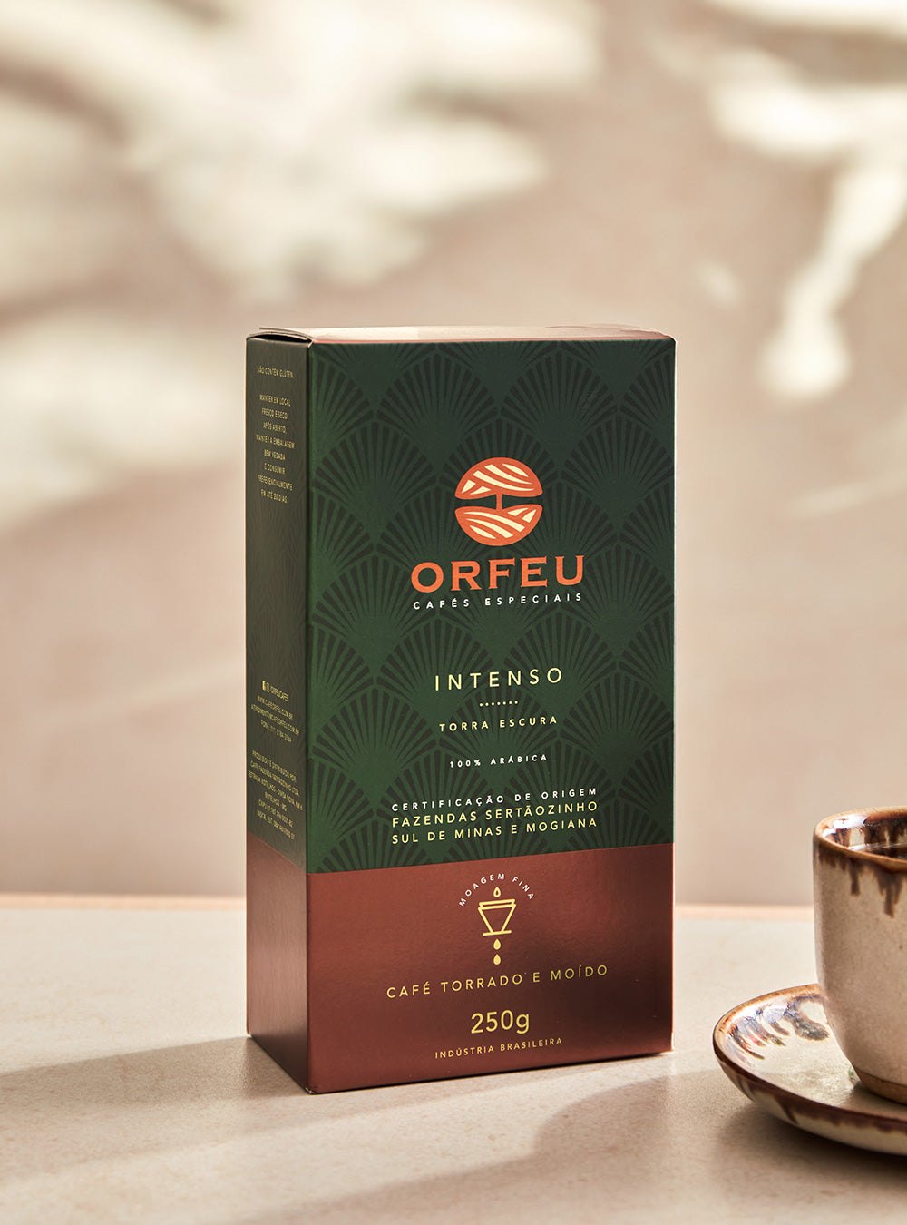 Café Orfeu Intenso torrado e moído